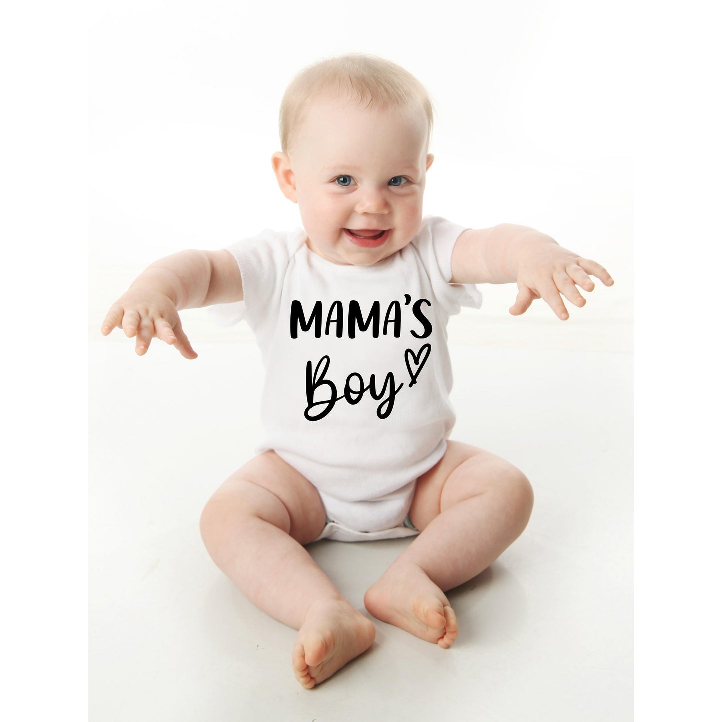 Mamas Girl & Mamas Boy baby onesies